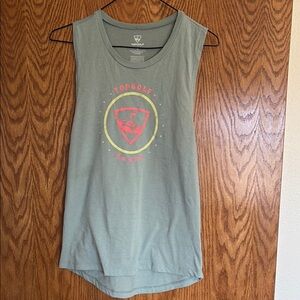 Women's Topgolf Green Sleeveless Top